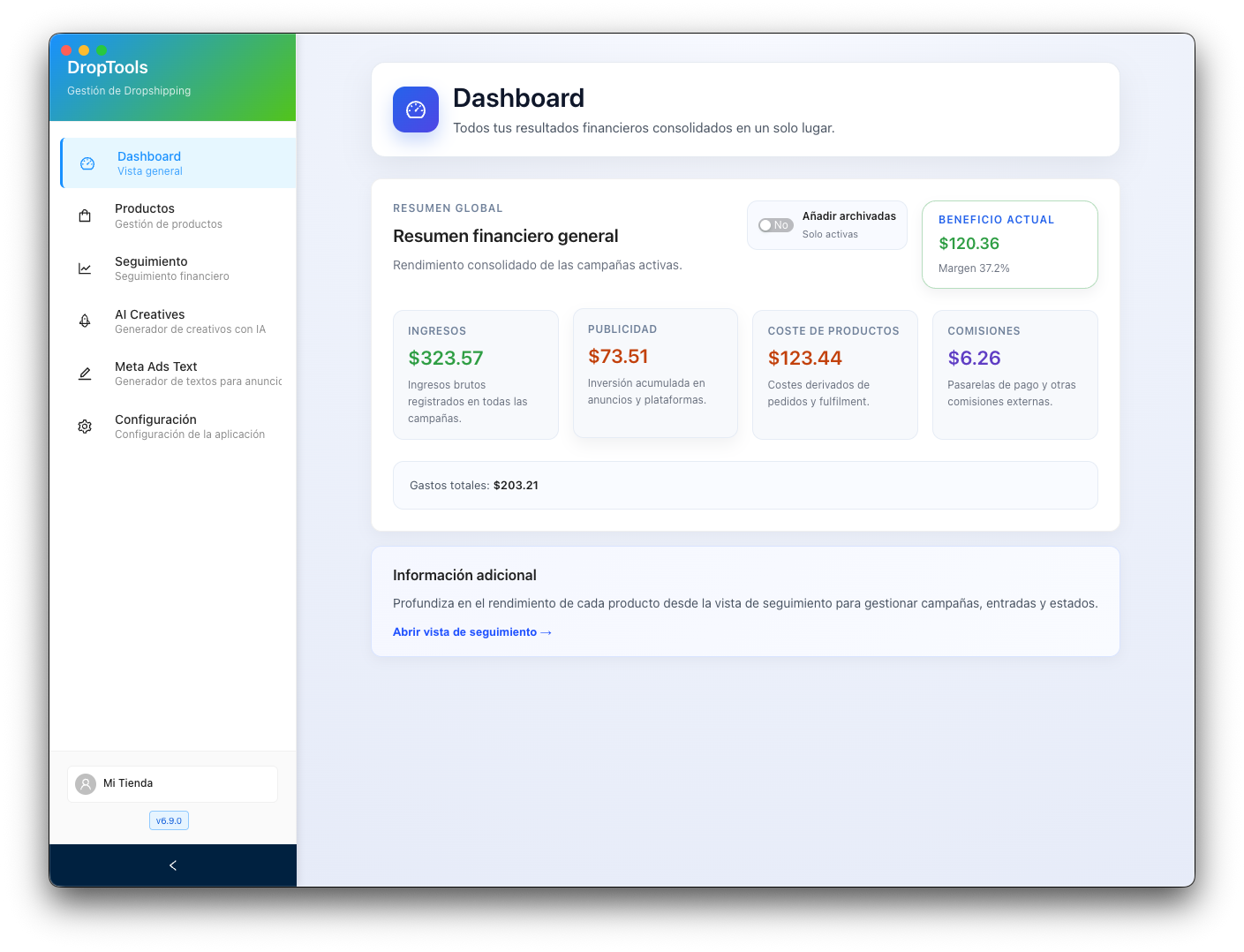 DropTools screenshot 1