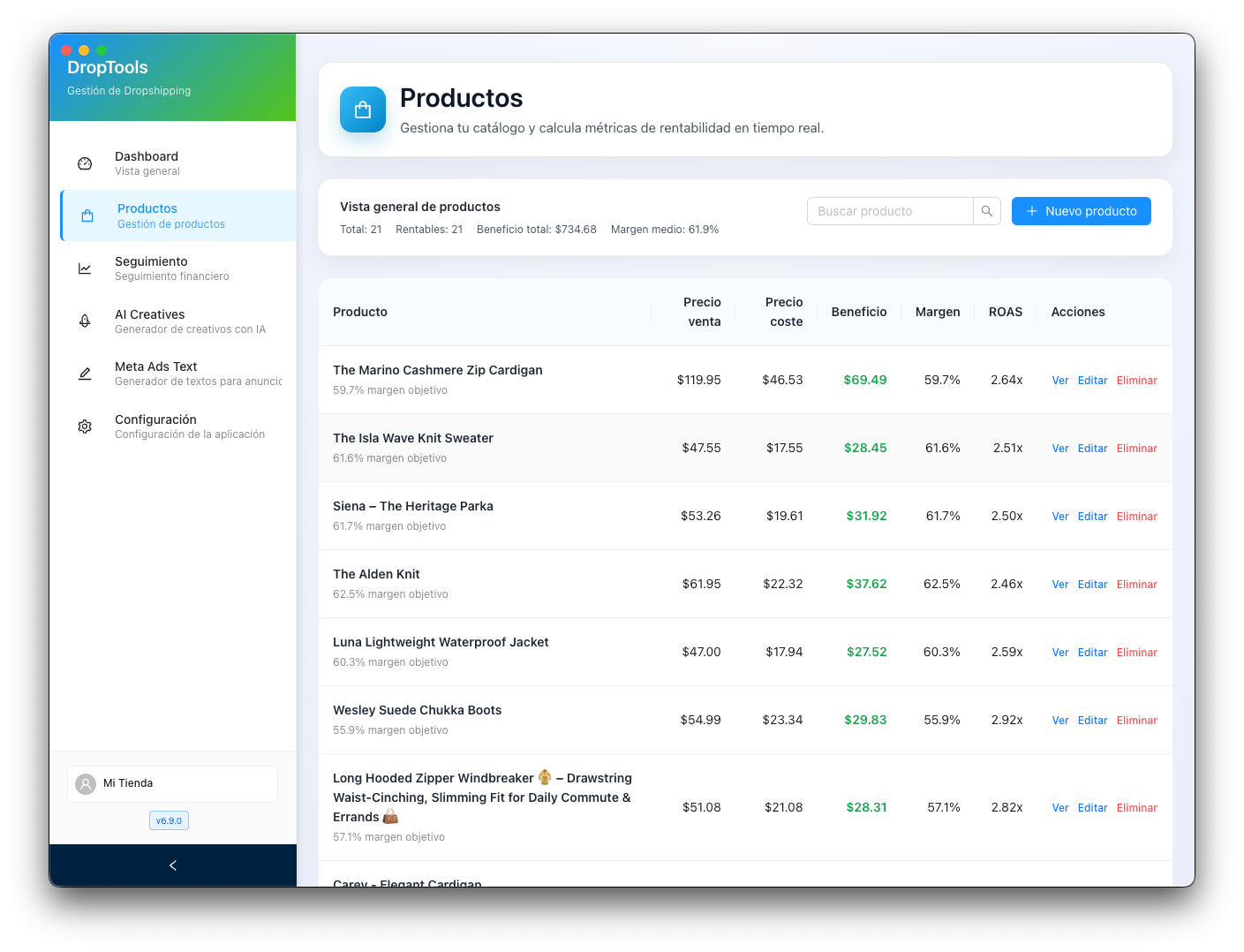 DropTools screenshot 2